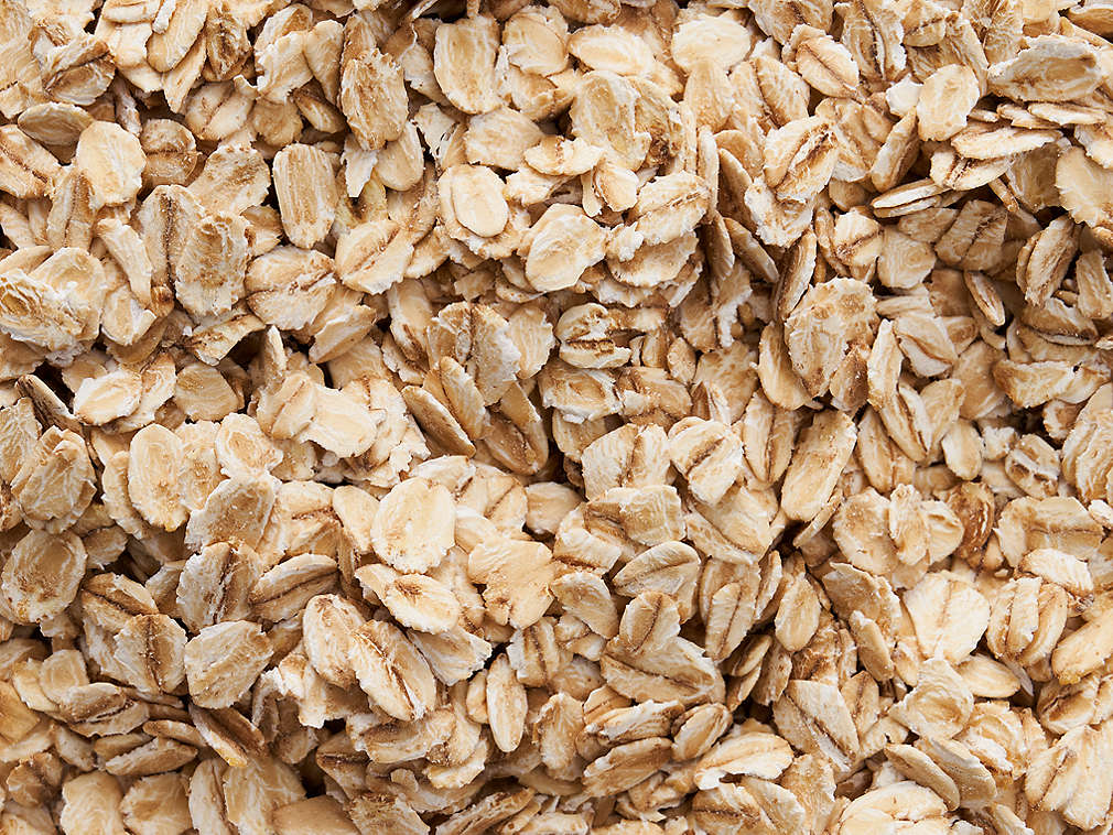 Detailný pohľad na ovsené vločky