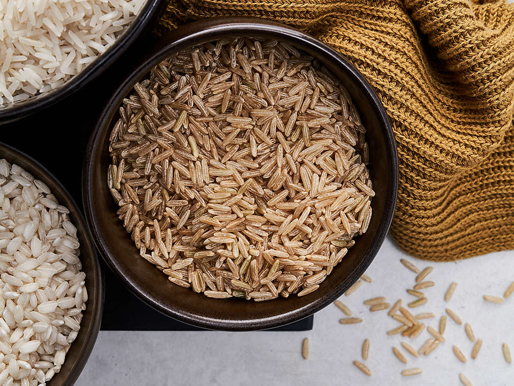 Reis in der Detailansicht