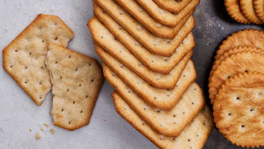 Imagine cu biscuiți sărați