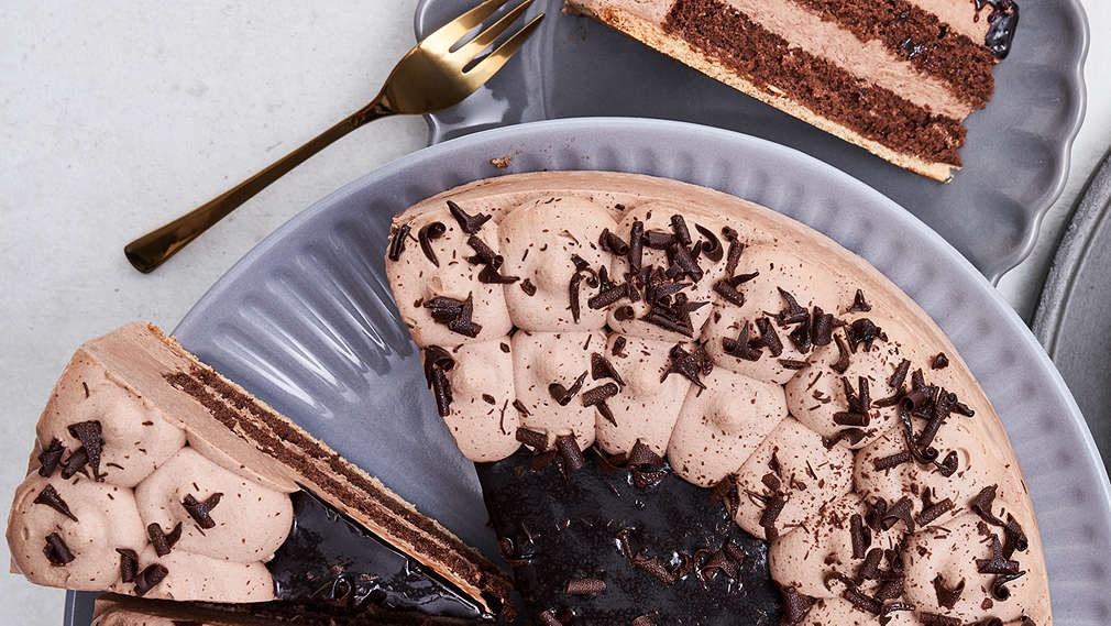 Imagine cu tort cu frișcă