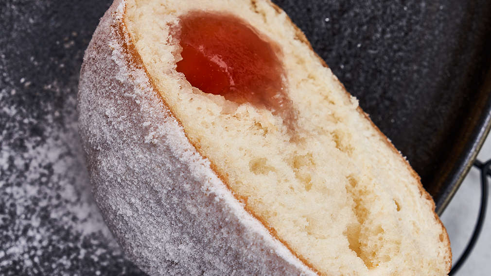 Imagine cu gogoașă berlineză