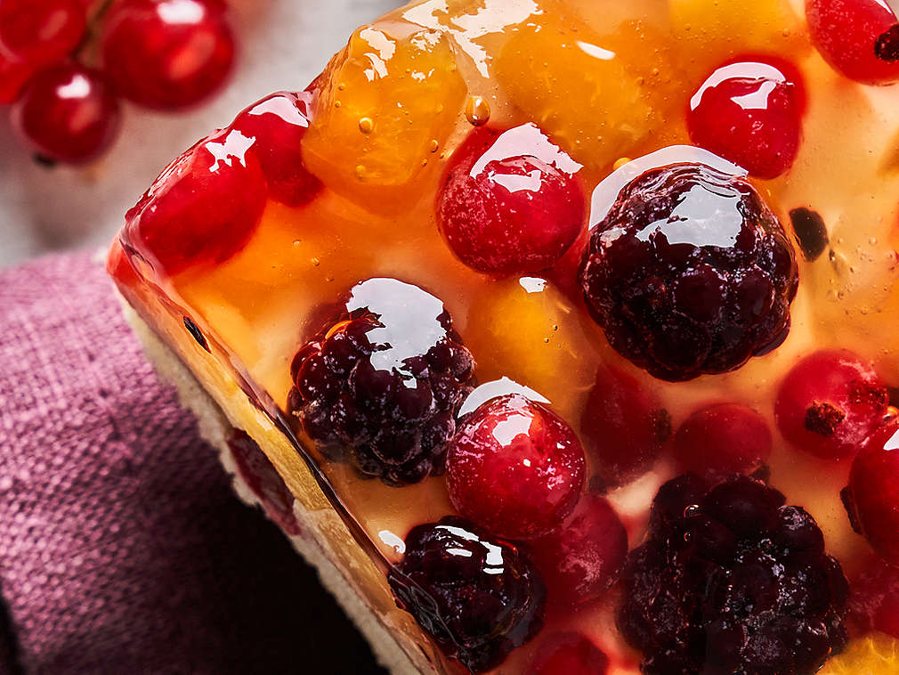 Prăjituri cu fructe în detaliu