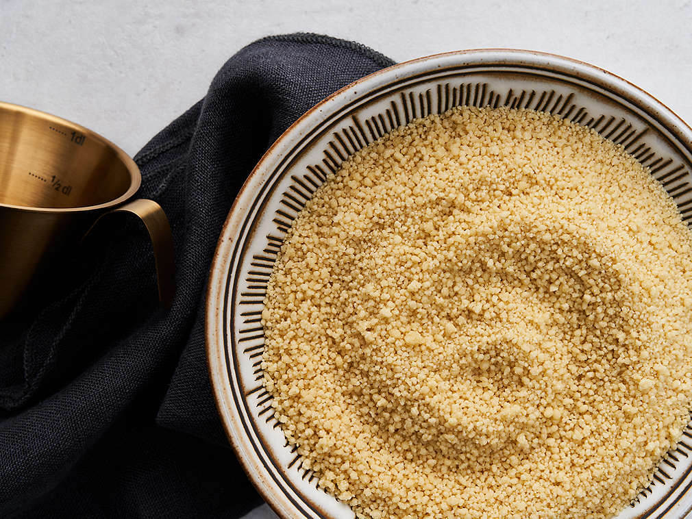 Детайлно изображение на кускус