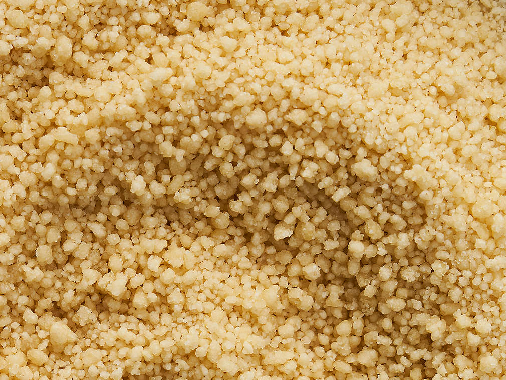 Детайлно изображение на кускус