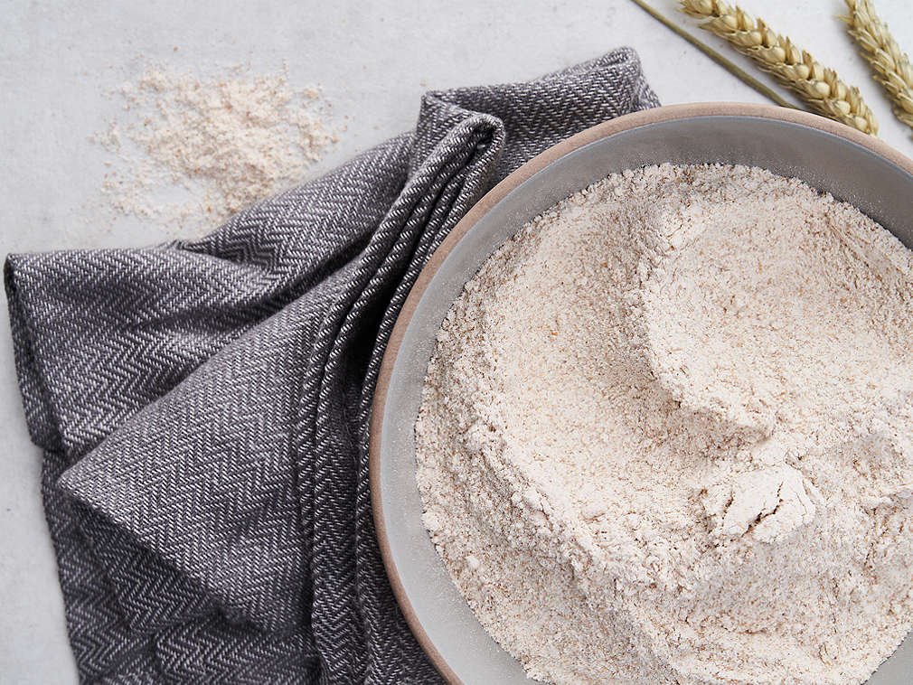 Detailný pohľad na celozrnnú múku