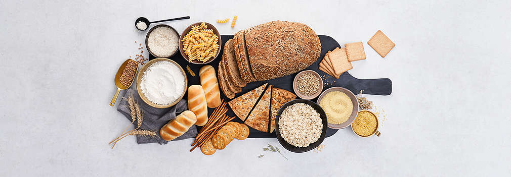 Изображение на пресни зърнени продукти