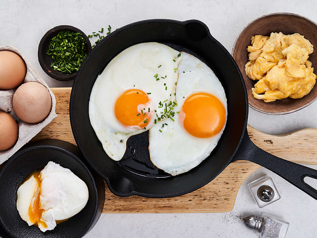 Яйца, подробный вид