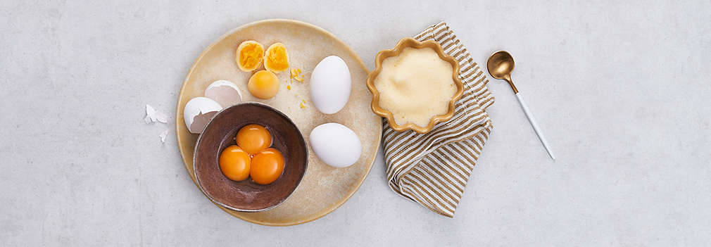 Obrázek čerstvého vaječného žloutku