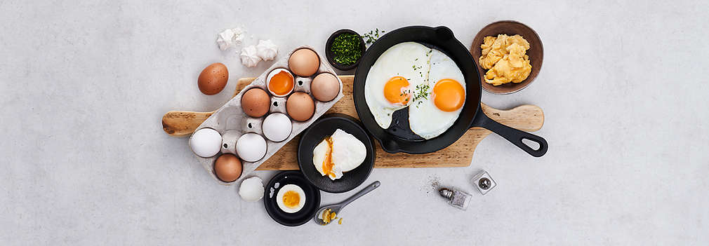 Изображение со свежими яйцами