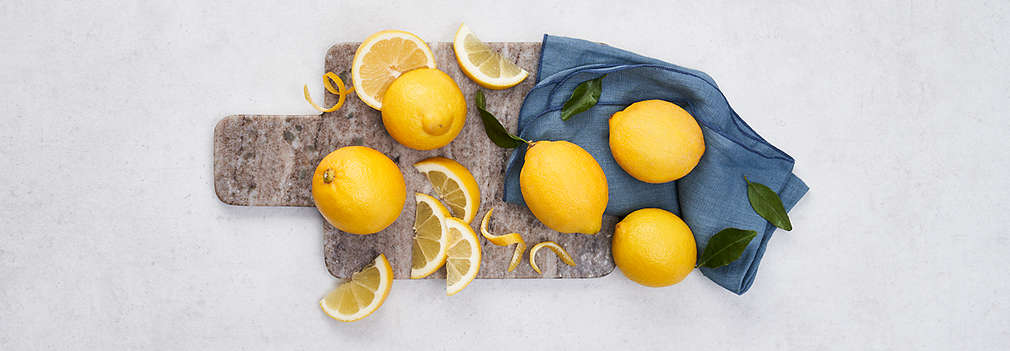 Abbildung frischer Zitronen