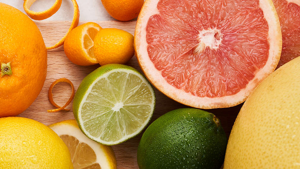 Zdjęcie owoców cytrusowych