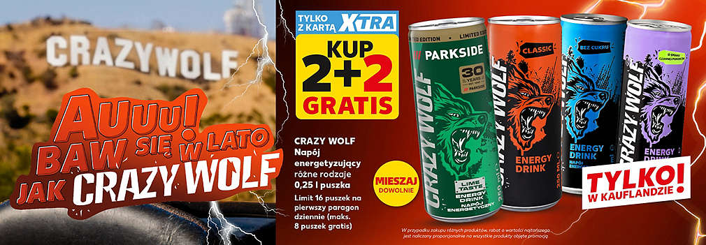 puszki Crazy Wolf