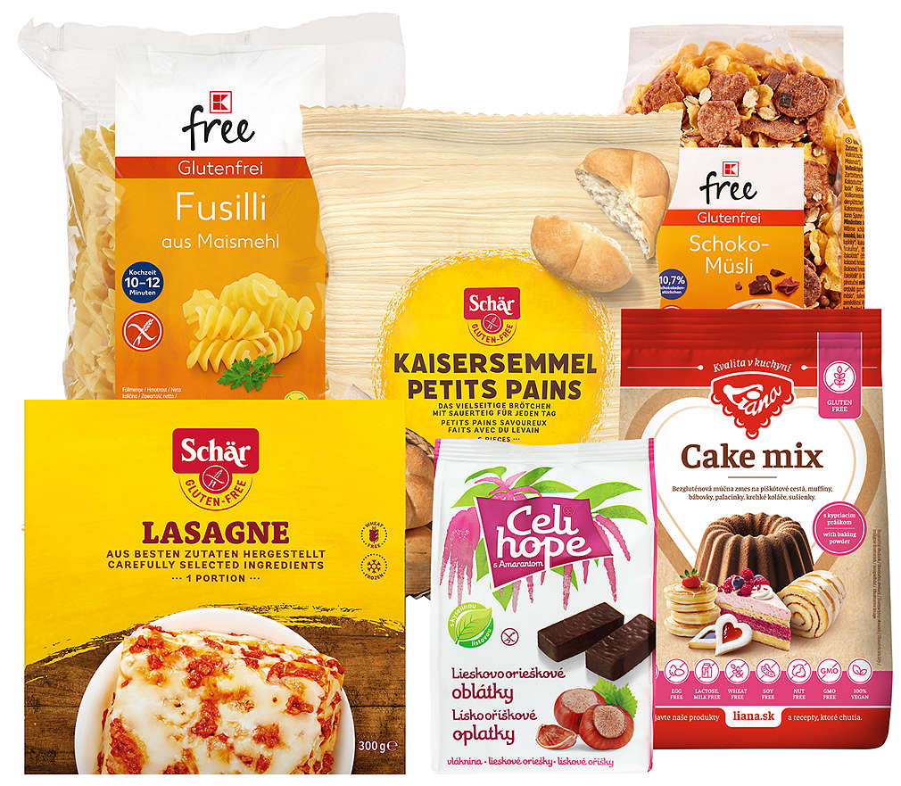Zľava -15% na vybraný sortiment bezgluténových produktov