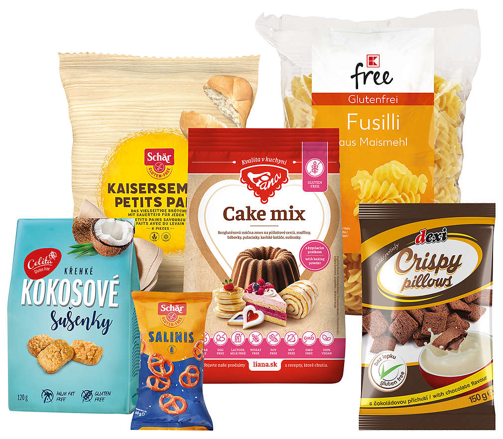 Zľava -15% na vybraný sortiment bezgluténových produktov