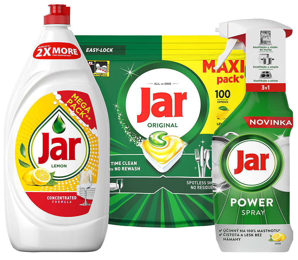 Zľava -25% na vybraný sortiment značky Jar
