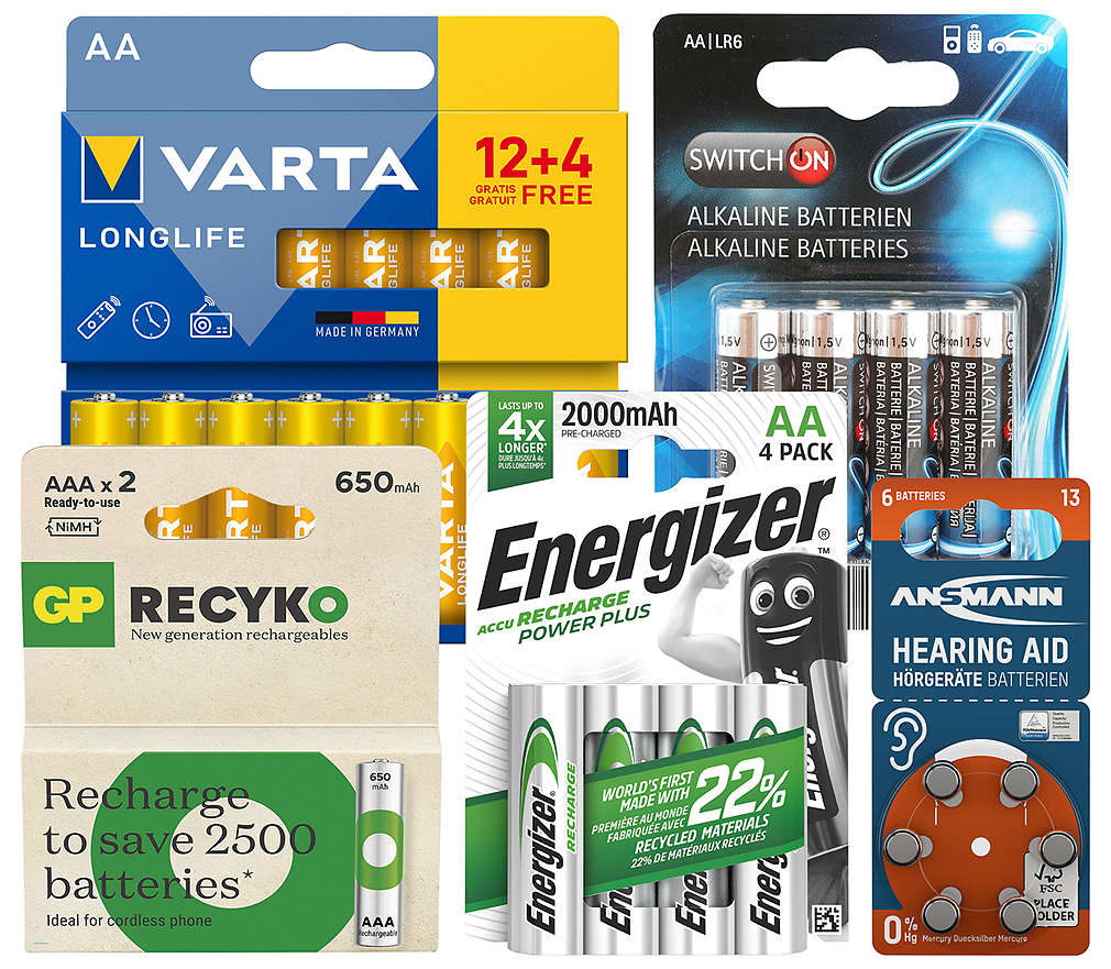 Zľava -20% na vybrané druhy batérií