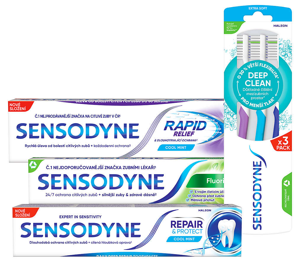 Zľava -25% na vybraný sortiment značky Sensodyne