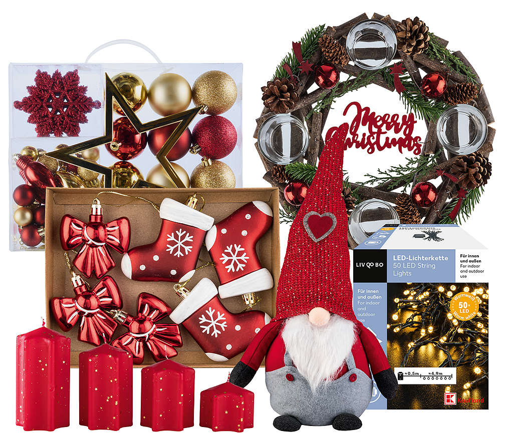  Zľava -30% na vianočné dekorácie