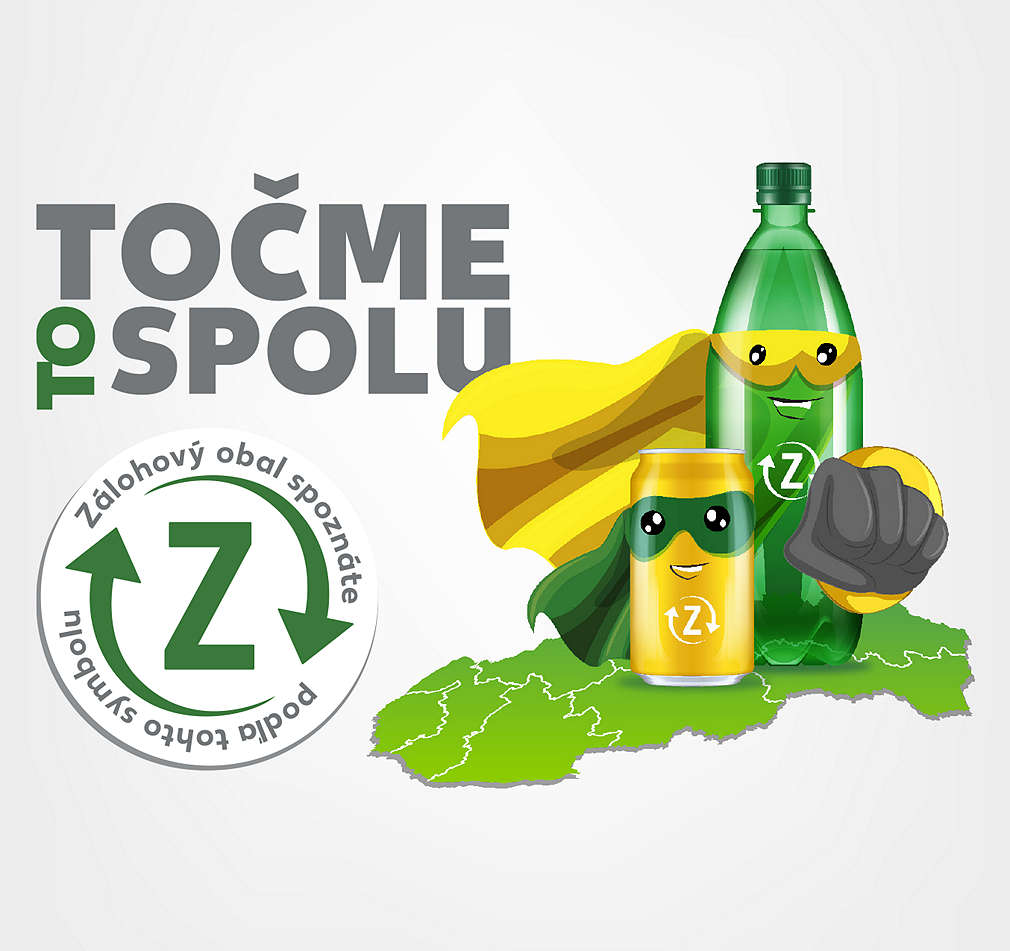 Logo zálohovania "Točme to spolu"