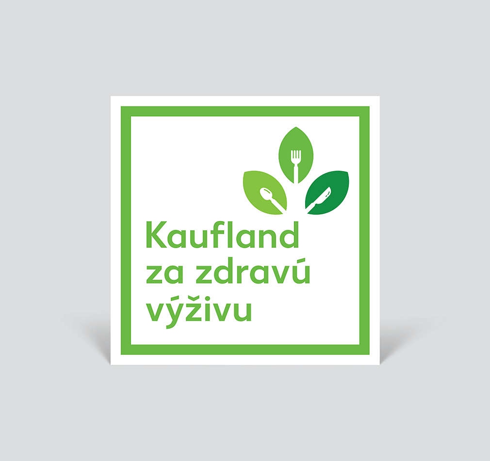 Logo Kaufland za zdravú výživu