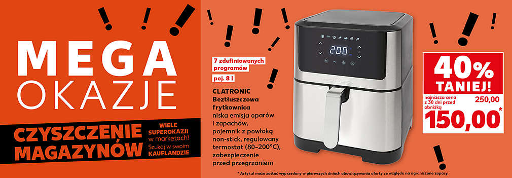 frytkownica beztłuszczowa