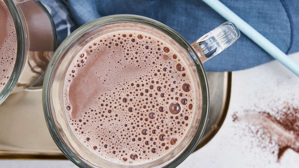 Imagine cu băutură pe bază de cacao