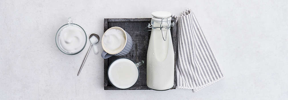Abbildung frischer H-Milch