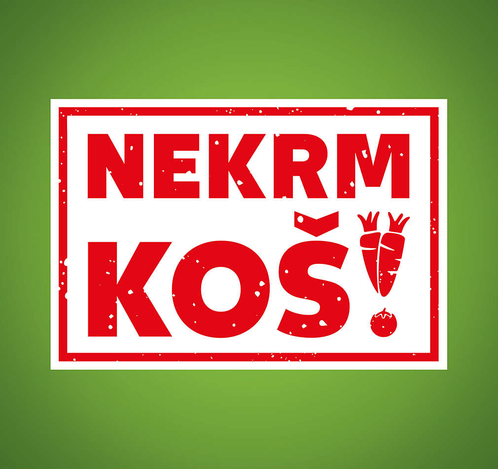 Nekrm koš