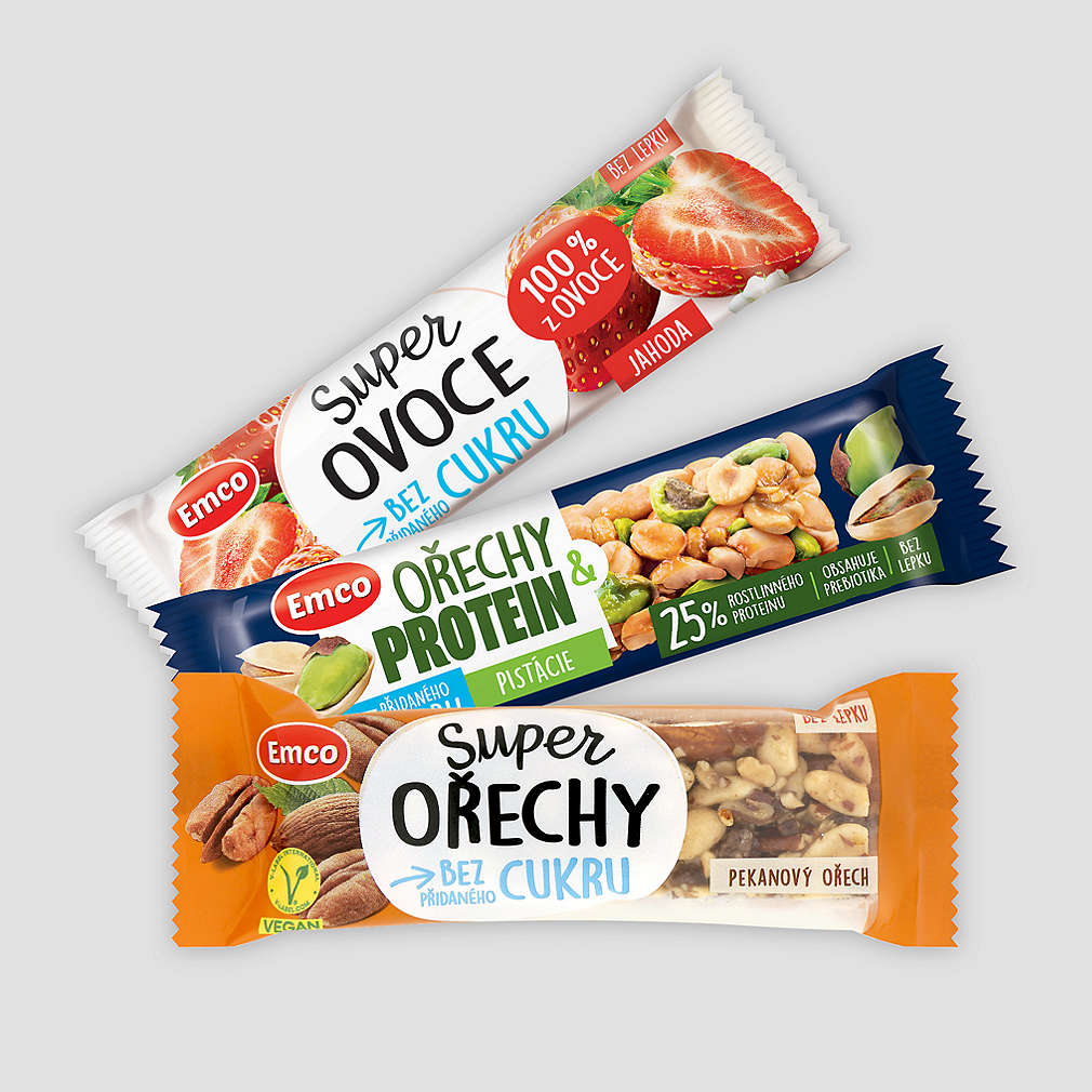 Tyčinky značky Emco