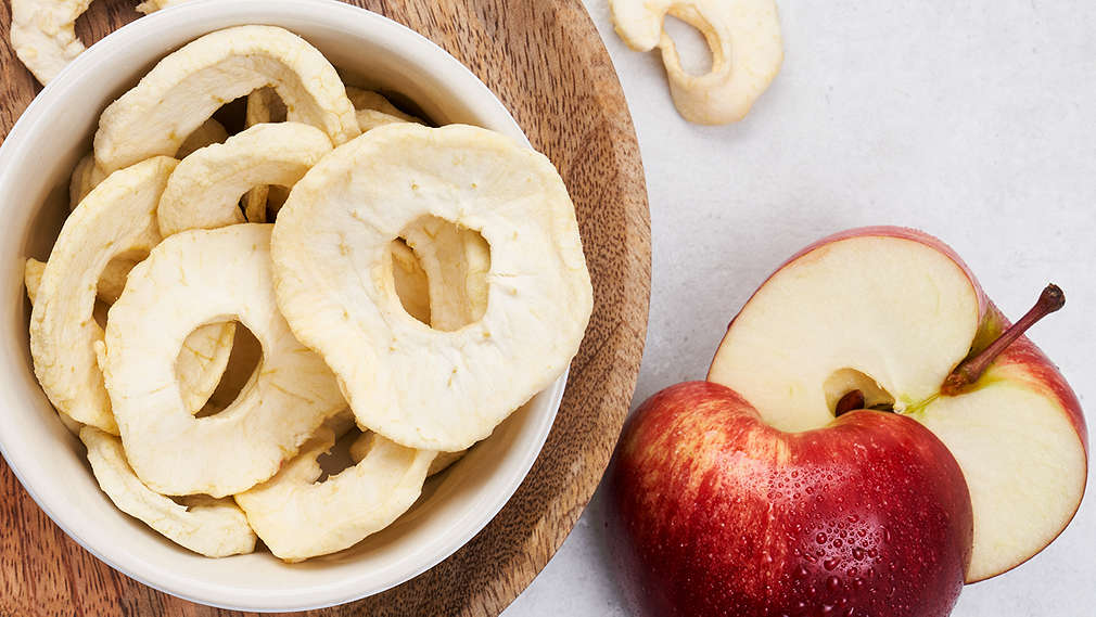 Zdjęcie suszonego jabłka