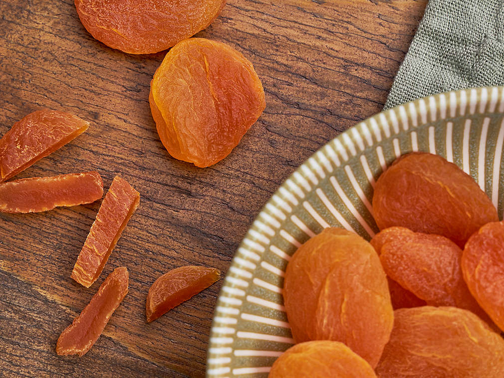 Сушеные абрикосы, подробный вид