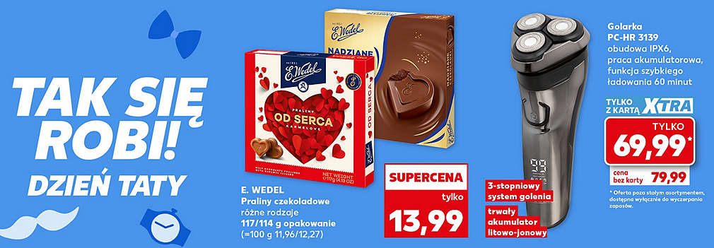 praliny i golarka