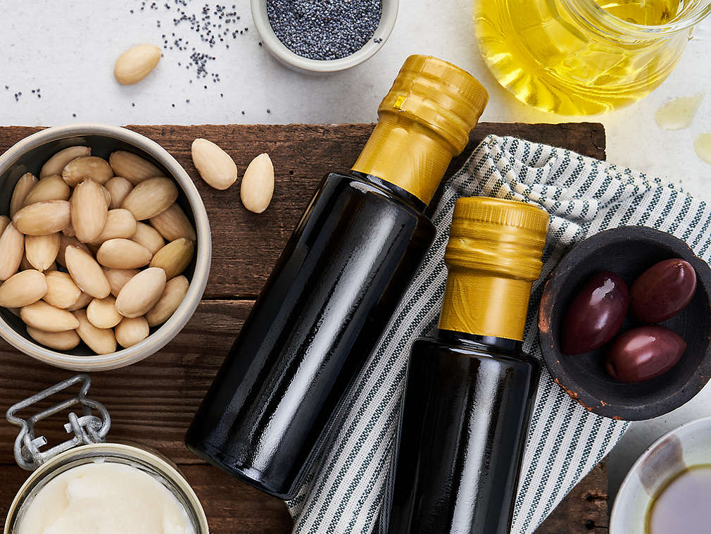 Различные жиры и масла, подробный вид