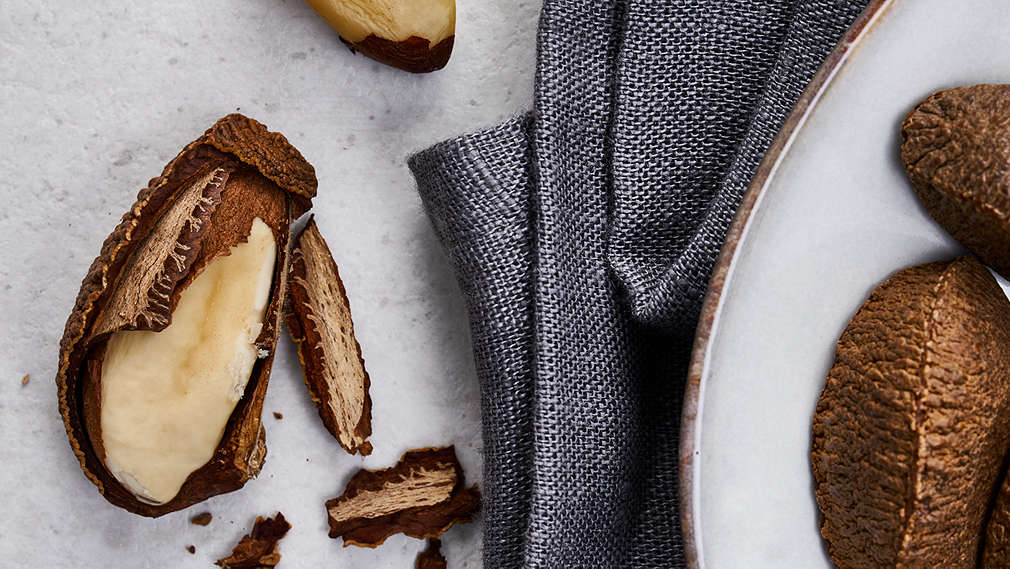 Zdjęcie orzechów brazylijskich