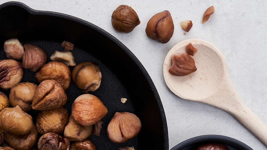 Zdjęcie kasztanów jadalnych