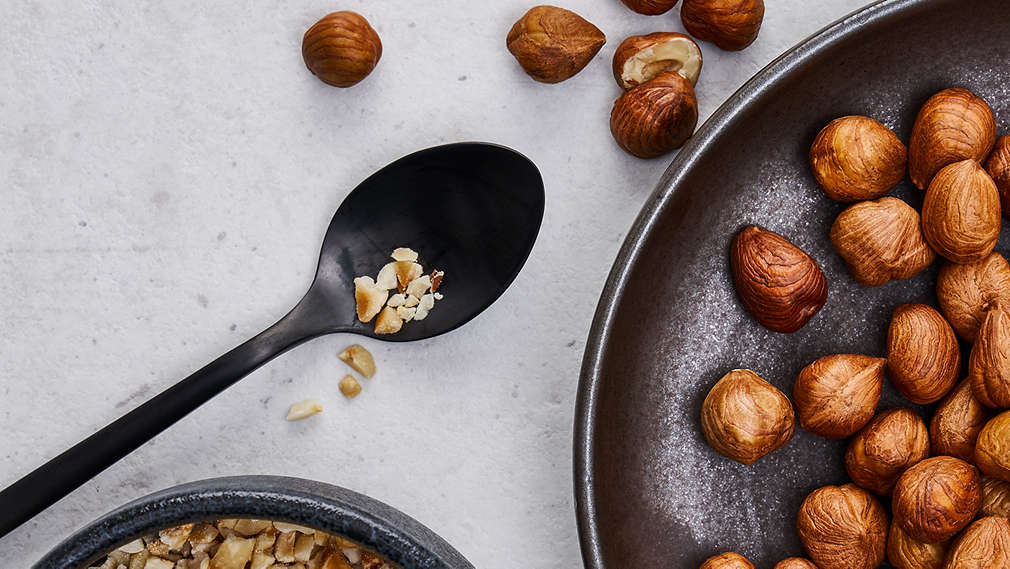 Zdjęcie orzechów laskowych