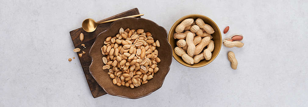 Abbildung von Erdnüssen