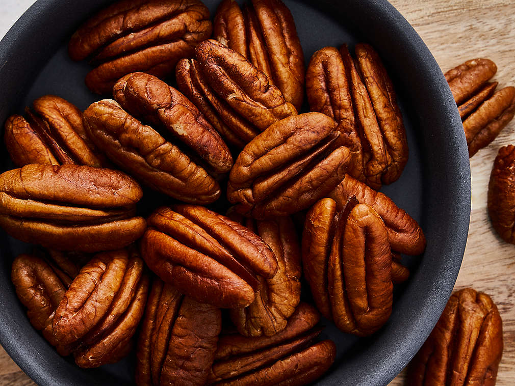 Детайлно изображение на пекан