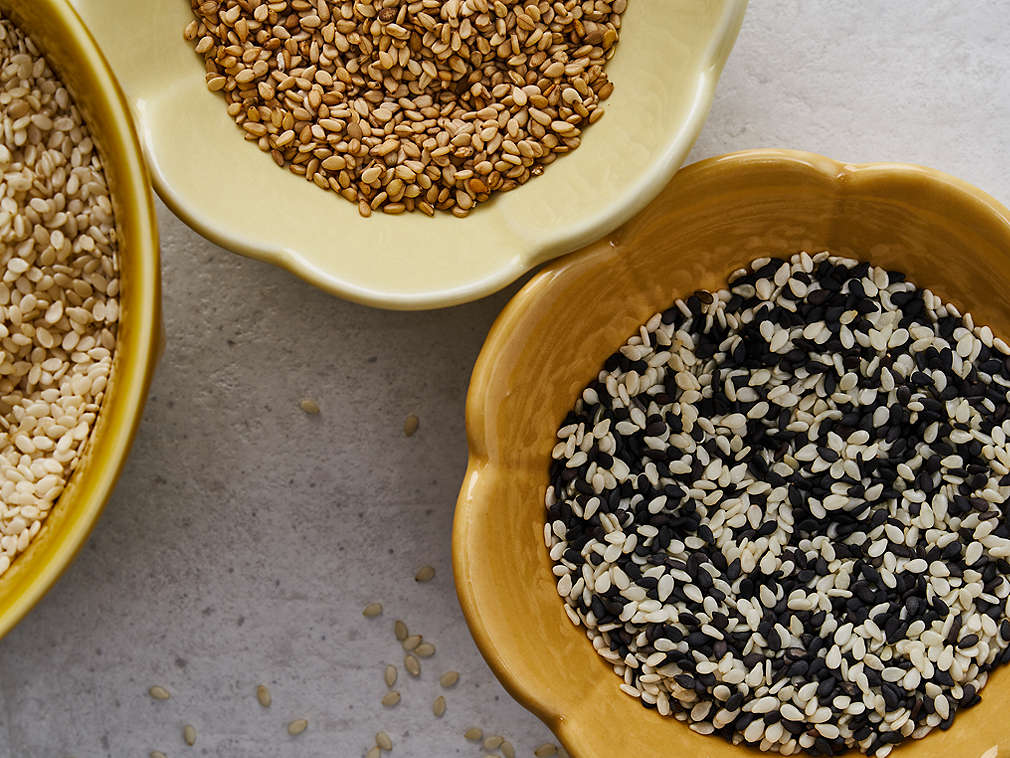 Semințe de susan în detaliu