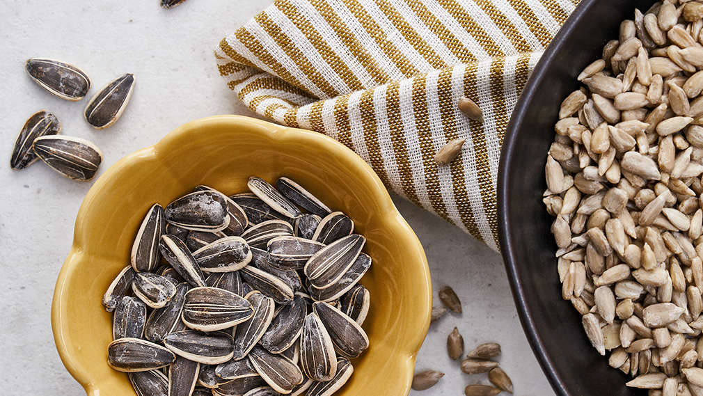 Zdjęcie chleba z nasion słonecznika