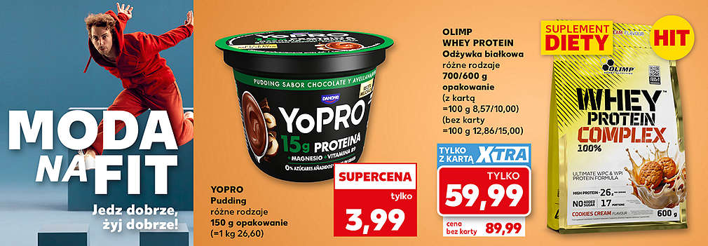 pudding i odżywka białkowa
