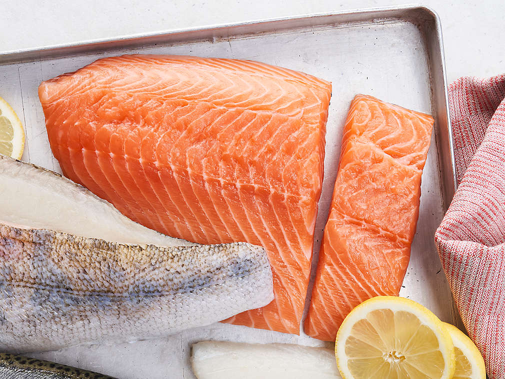 Свежая пресноводная рыба, подробный вид