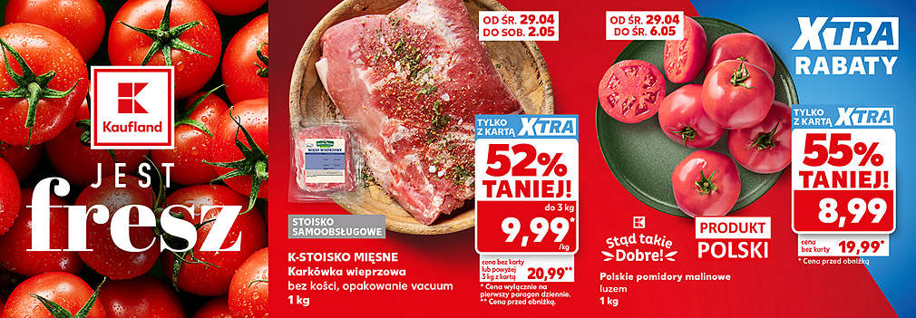 karkówka i pomidory