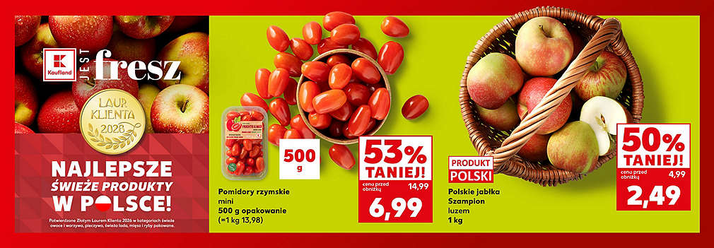 pomidorki i jabłka