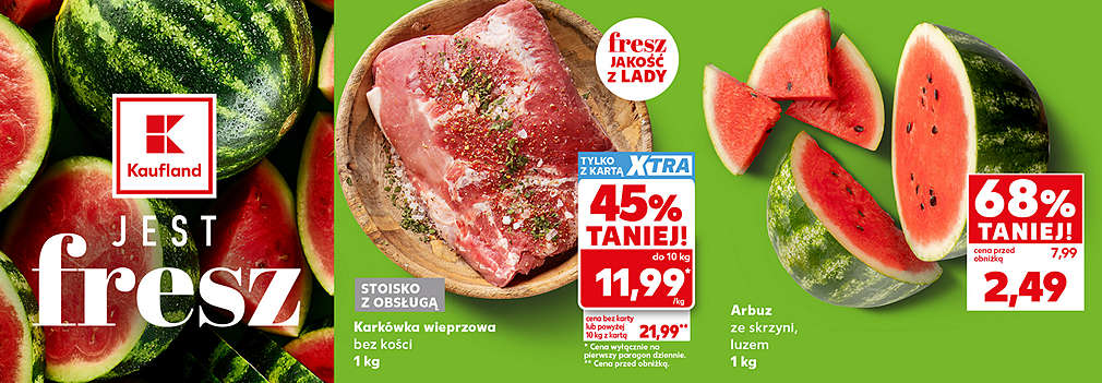 arbuz i karkówka