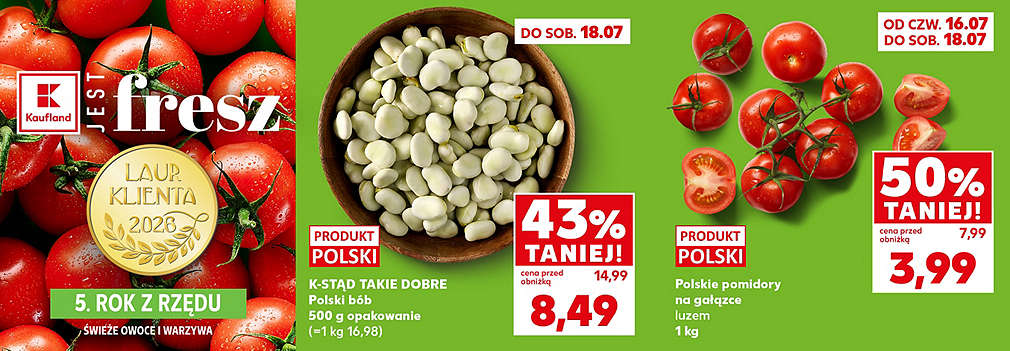 bób i pomidory na gałązce