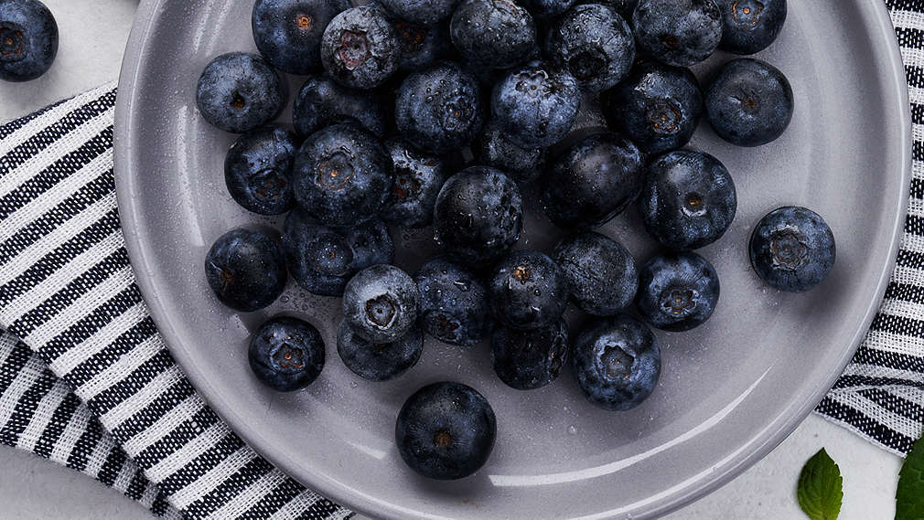 Abbildung von Heidelbeeren