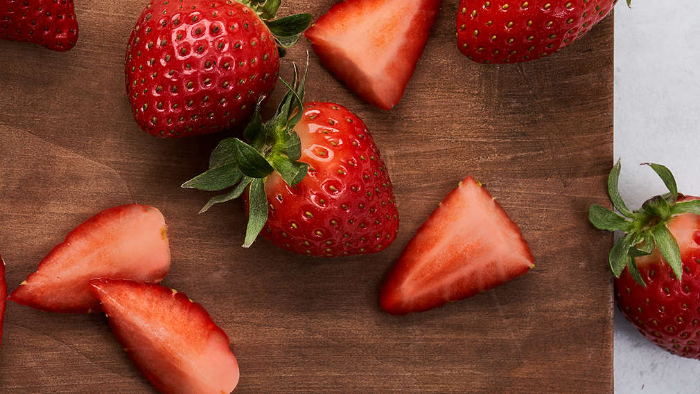 Abbildung von Erdbeeren