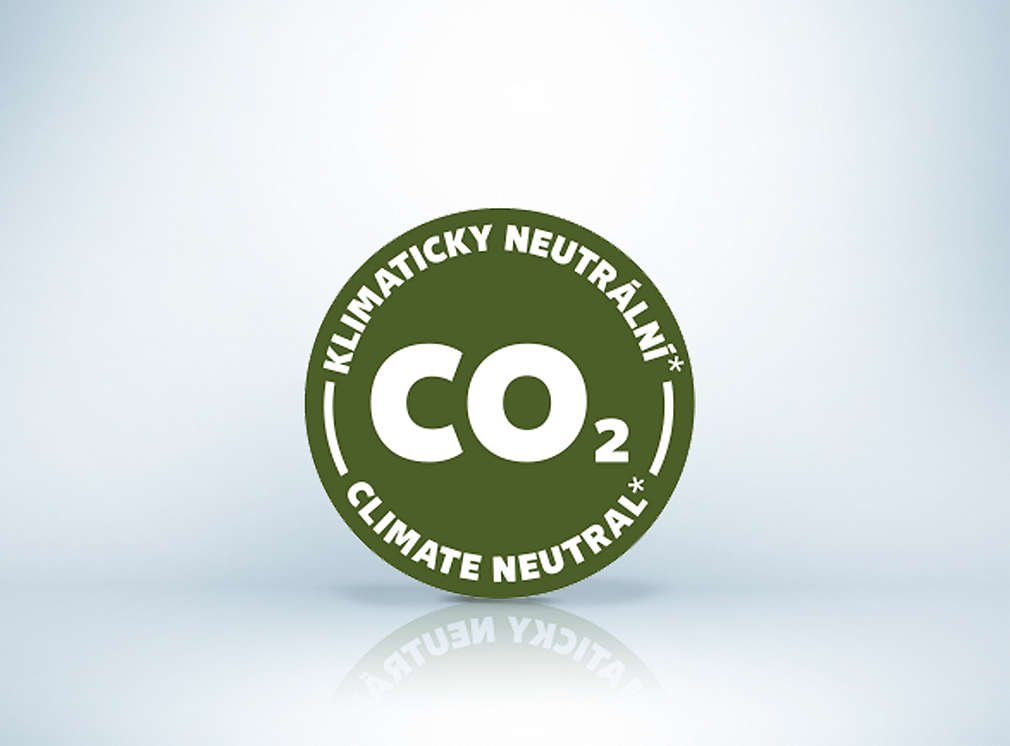 Logo Klimaticky neutrální