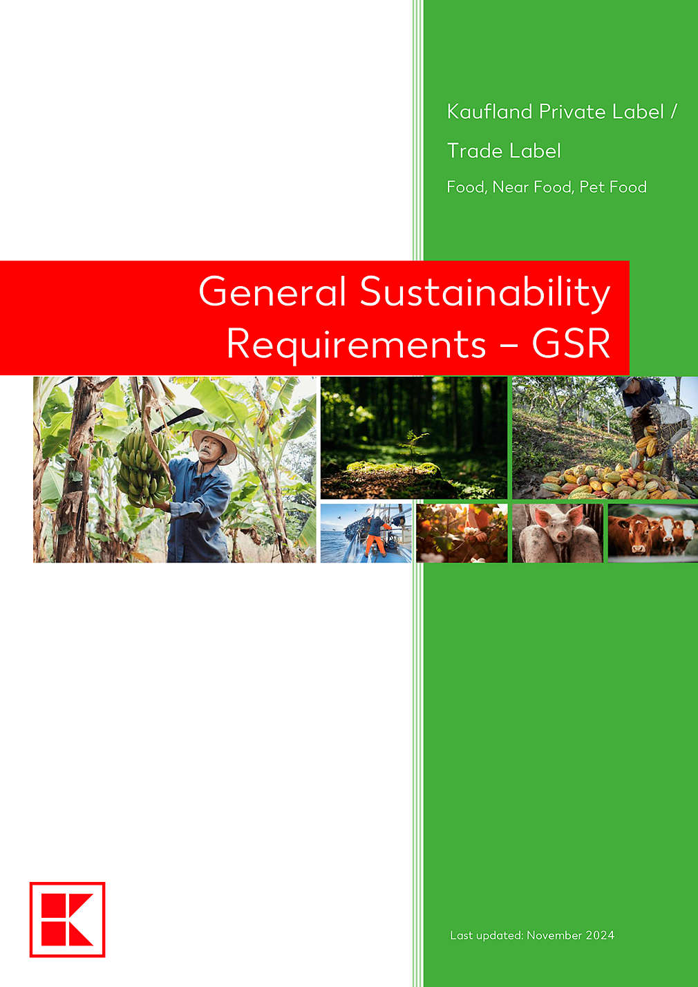 GSR – General Sustainability Requirements